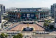 Estadio Azteca y hoteles de lujo en Ciudad de México para el Mundial 2026. Imagen generada por IA