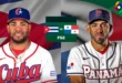 Poster enfrentamiento Panamá vs Cuba en el Clásico Mundial 2026