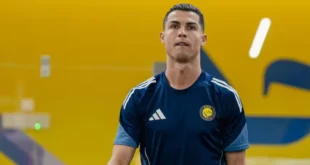 Cristiano Ronaldo entrenando con el Al Nassr en Arabia Saudita