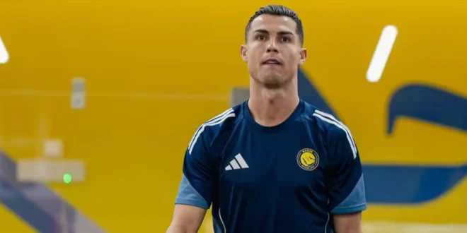 Cristiano Ronaldo entrenando con el Al Nassr en Arabia Saudita