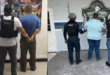 Agentes de la Policía Nacional realizando diligencias de allanamiento en Panamá