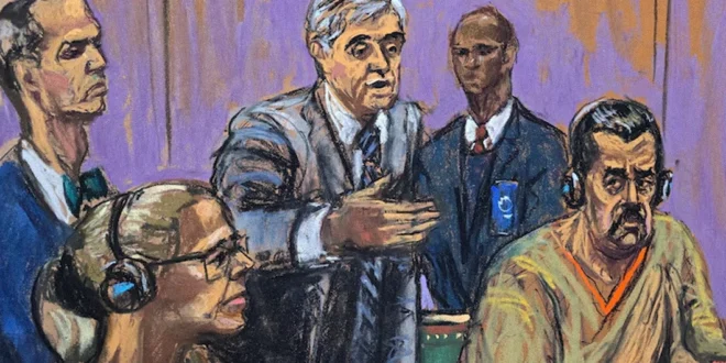 Nicolás Maduro comparece ante la Corte de Nueva York con mameluco beige y semblante demacrado