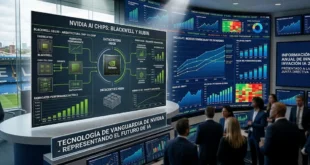 Chips de inteligencia artificial de Nvidia de última generación Blackwell y Rubin