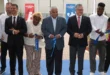 Presidente Mulino durante el corte de cinta del Centro de Alto Rendimiento Matador Tejada