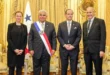 Presidente Mulino en ceremonia oficial de cartas credenciales en Panamá