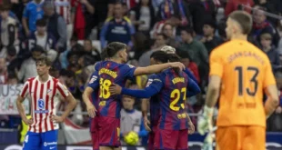 Victoria crucial del Barça ante el Atlético de Madrid en el Metropolitano