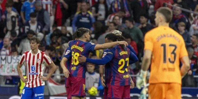 Victoria crucial del Barça ante el Atlético de Madrid en el Metropolitano