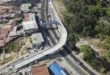 Vista aérea de las obras del Intercambiador La Cabima ejecutado por Constructora MECO