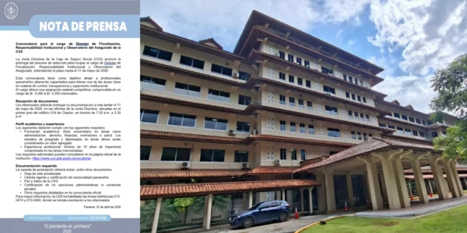 Edificio de la Caja de Seguro Social en Clayton, Panamá