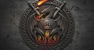 Logo de la franquicia Juegos de Tronos con el título Aegon’s Conquest