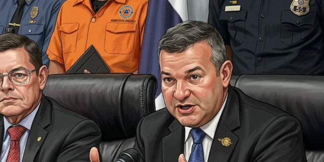 director de la Policía Nacional, Jaime Fernández