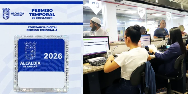 Implementación del Permiso Temporal de Circulación Digital por la Alcaldía de Panamá