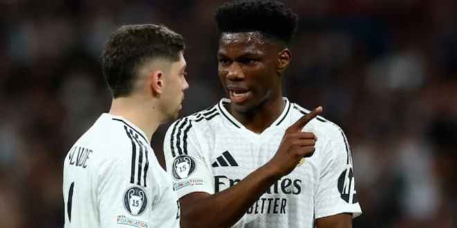 Federico Valverde y Aurélien Tchouaméni