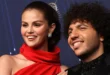 Selena Gomez y Benny Blanco en una aparición pública