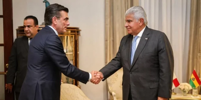 Apoyo de Panamá al gobierno de Bolivia