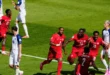 Cyle Larin celebrando el gol del empate de Canadá contra Bosnia-Herzegovina en el Mundial 2026.