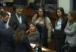 Diputados de la coalición Vamos en la Asamblea Nacional de Panamá durante sesión plenaria