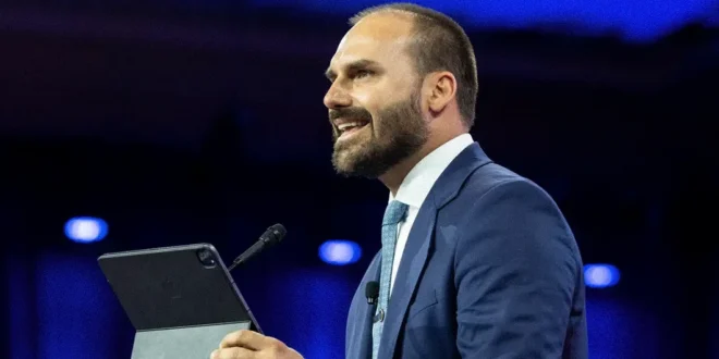 Condena de Eduardo Bolsonaro por coacción y lobby internacional