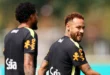 Neymar entrenando con la selección de Brasil durante el Mundial 2026