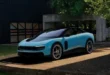 El nuevo Ferrari Luce eléctrico en su presentación oficial mostrando su silueta aerodinámica de gran turismo.