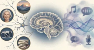 Representación neuronal de la memoria visual y auditiva