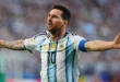 Lionel Messi celebrando un gol en el Mundial 2026