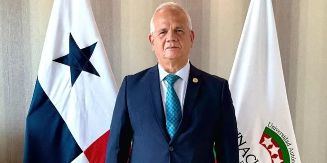 Designación de Pedro González como rector encargado de la Unachi