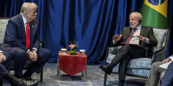 Reunión diplomática entre representantes de Brasil y Estados Unidos en