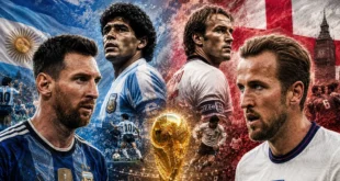 Argentina vs Inglaterra en el Mundial 2026