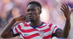 Folarin Balogun en el campo durante el Mundial 2026 bajo tensión política