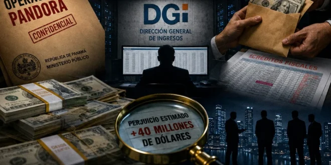 El desfalco millonario en la DGI de Panamá mediante la Operación Pandora