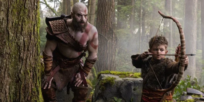 Ryan Hurst caracterizado como Kratos para la serie God of War de Amazon