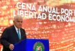 El presidente José Raúl Mulino durante su intervención en la cena anual de APEDE.
