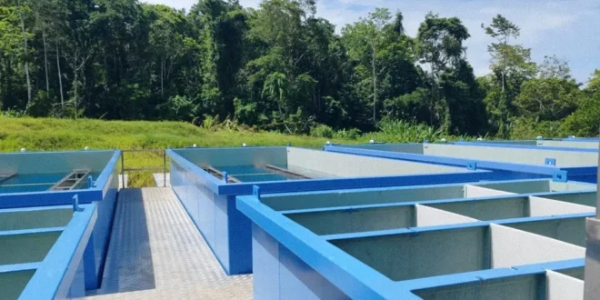 Construcción de la planta potabilizadora Las Tablas-Sibube en Changuinola