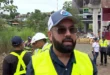 Operativo de reparación de fugas de agua del IDAAN en Arraiján