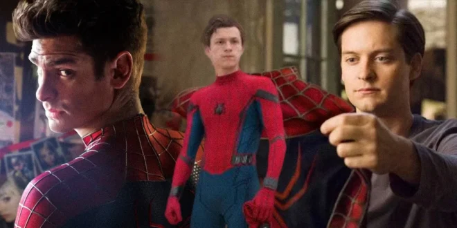 La evolución interpretativa de Spider-Man a través de sus tres actores principales