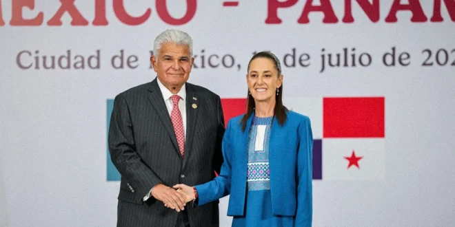 Reunión oficial entre José Raúl Mulino y Claudia Sheinbaum en México para discutir la neutralidad del Canal