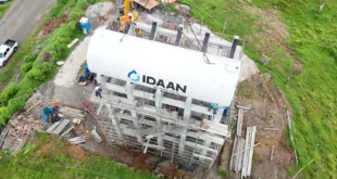 Construcción de la planta potabilizadora en Cuipo, Colón, supervisada por el IDAAN