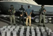 Agentes de la Policía Nacional durante operativo en autopista Panamá-Colón
