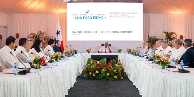 Presidente José Raúl Mulino durante su gira en Colón
