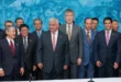 El presidente Mulino lidera reunión bilateral con la delegación empresarial japonesa de Keidanren en el Palacio de las Garzas.