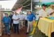 El Presidente José Raúl Mulino durante su visita a las plantaciones de banano en Bocas del Toro.