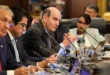 Ministro de Economía Felipe Chapman presentando el presupuesto estatal 2027 ante el Consejo de Gabinete