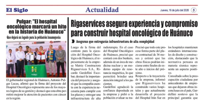 Expansión internacional de Riga Services en Perú