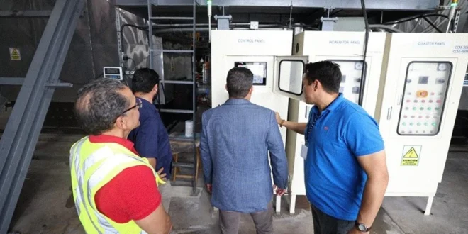 Instalaciones de la nueva planta de tratamiento de residuos en el Aeropuerto Internacional de Tocumen