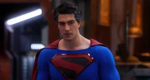 Brandon Routh caracterizado como Superman