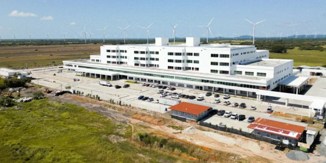 Avance de la construcción del Hospital Aquilino Tejeira por Constructora Nova