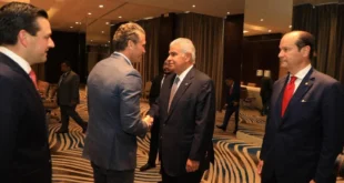 Presidente de Panamá José Raúl Mulino y Secretario de Guerra de EE. UU. Pete Hegseth en reunión bilateral sobre seguridad regional