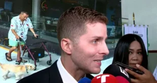 Mayer Mizrachi dando declaraciones sobre la situación en la Alcaldía de Panamá