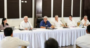 Presidente Mulino durante conversatorio con productores agropecuarios en Coclé.